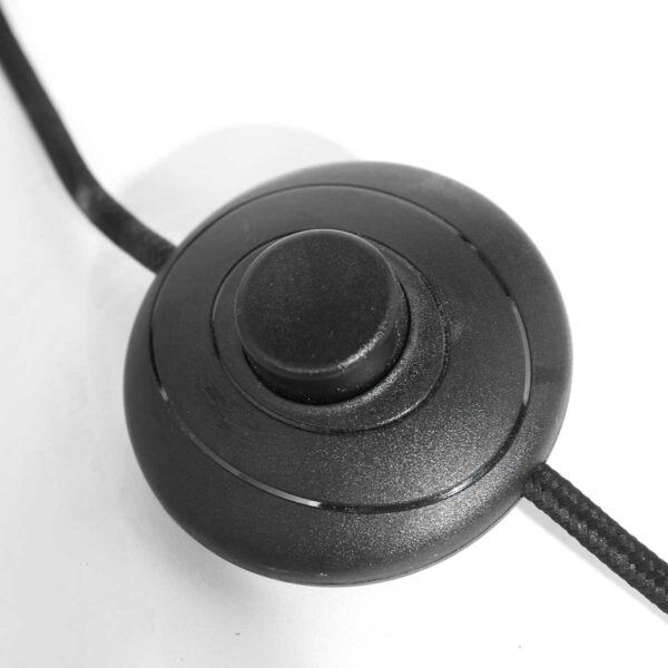 Rustieke ronde rotan vloerlamp zwart Steinhauer Bois - Image 13