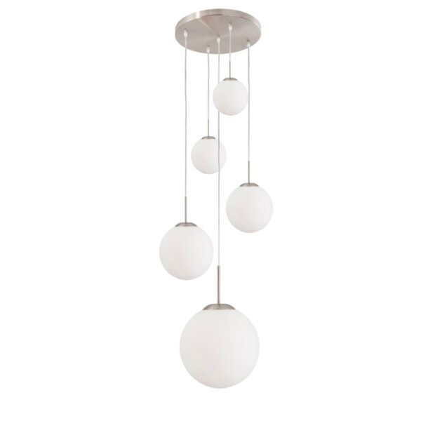 Steinhauer Bollique hanglamp – ø 60 cm – In hoogte verstelbaar – E27 (grote fitting) – Staal