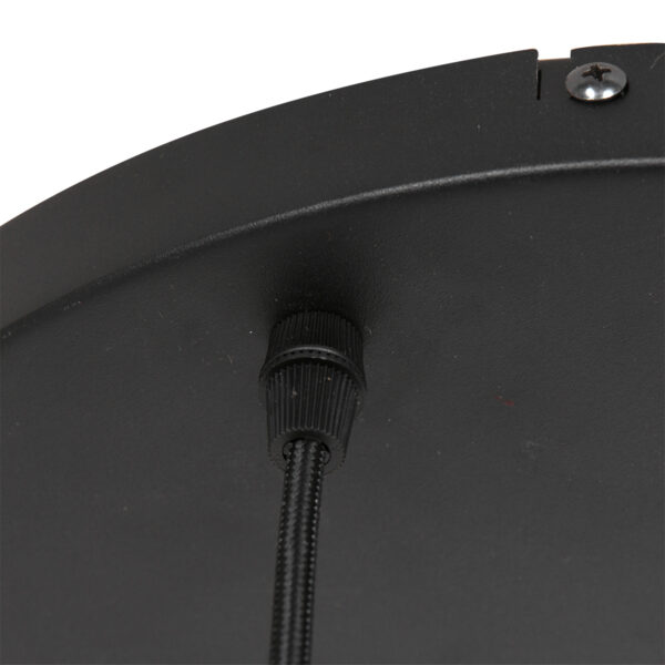 Steinhauer Bollique hanglamp - drielichts - rookglas - E27 - verstelbaar in hoogte - zwart - Image 14