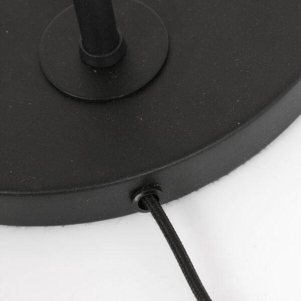Steinhauer Bollique vloerlamp - rookglazen bol - 149 cm hoog - E27 - zwart - Image 13