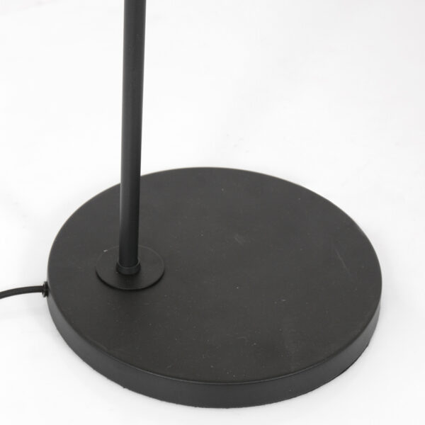 Steinhauer Bollique vloerlamp - rookglazen bol - 149 cm hoog - E27 - zwart - Image 5