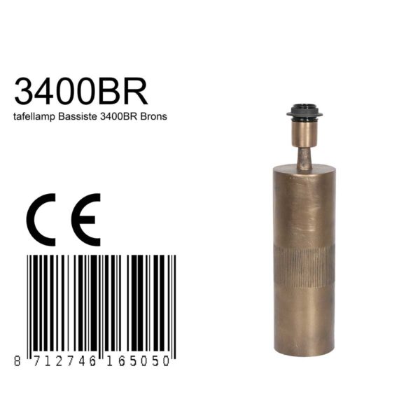 Steinhauer Bassiste tafellamp – E27 (grote fitting) – brons - Afbeelding 6
