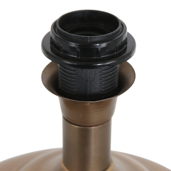 Steinhauer Brass lampenvoet - vaaslamp - 35 cm hoog - E27 - zonder kap - brons - Image 5