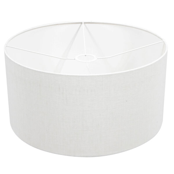 Steinhauer Brass tafellamp - vaaslamp - met witte kap - 55 cm hoog - E27 - brons - Image 4