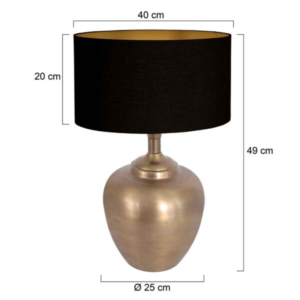 Steinhauer Brass tafellamp – E27 (grote fitting) – Brons - Image 6