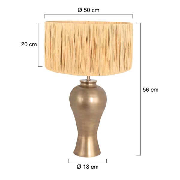 Steinhauer Brass tafellamp – E27 (grote fitting) – Brons - Image 6
