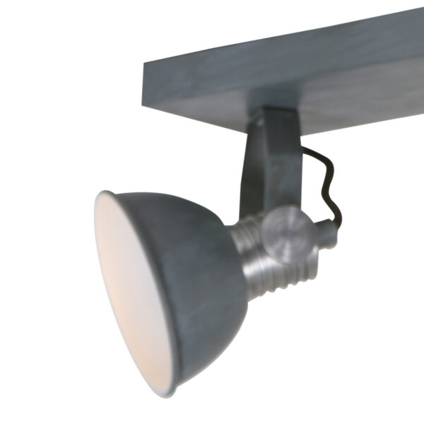 Steinhauer Brooklyn plafondlamp - 2 spots - draaibaar & kantelbaar - incl. led - verweerd grijs - Image 10