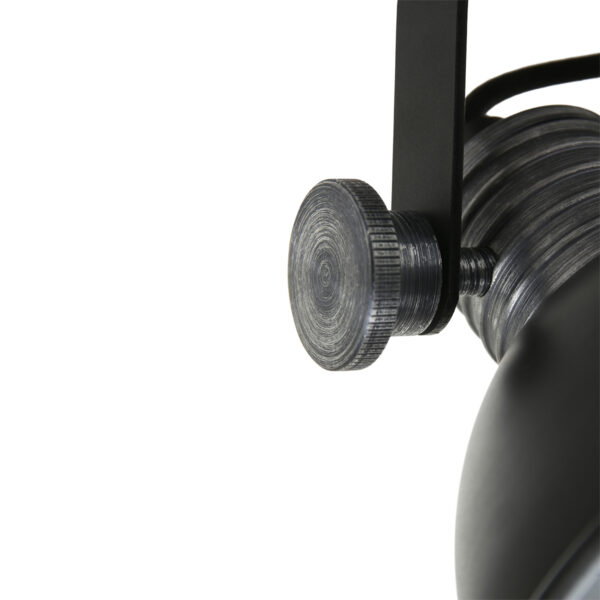 Steinhauer Brooklyn plafondspot - ingebouwd LED - dim to warm - draai- en kantelbaar - zwart - Image 3