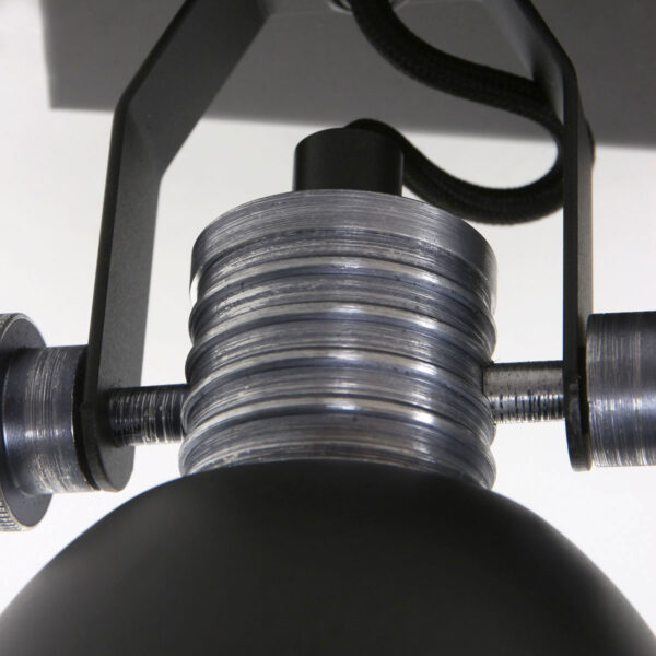 Steinhauer Brooklyn plafondlamp - 2 spots - draaibaar & kantelbaar - incl. led - zwart - Image 4