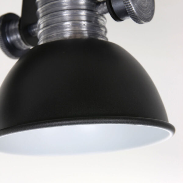 Steinhauer Brooklyn plafondlamp - 2 spots - draaibaar & kantelbaar - incl. led - zwart - Image 5