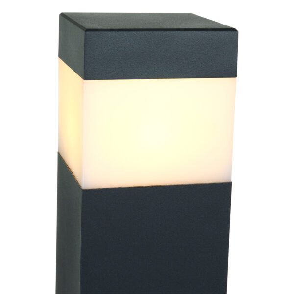 Steinhauer Otis staande buitenlamp - 78 cm hoog - IP44 - zwart - Image 3