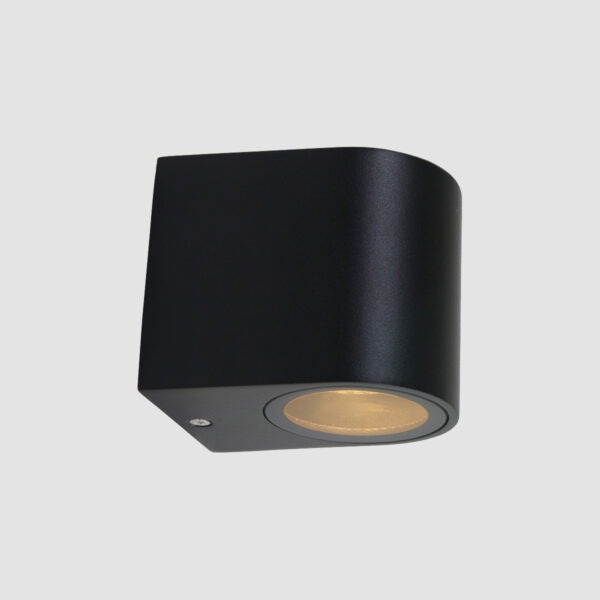 Shada Sacramento wandlamp - buiten - IP44 - 9 cm hoog -  incl. lichtbron - zwart - Image 9