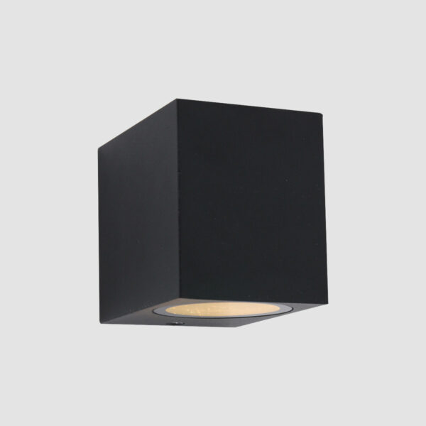 Shada Square wandlamp - buiten - 8 cm hoog - incl. GU10 - zwart - Image 10