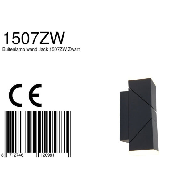 Shada Oslo wandlamp - buiten - IP44 - 22 cm hoog -  incl. lichtbronnen - antraciet - Image 7