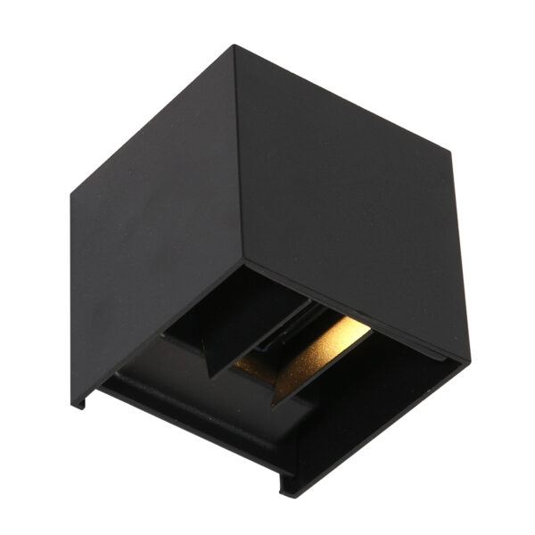 Steinhauer Cebu buitenlamp - vierkant 10 cm - lichtsensor - incl. ingebouwd LED - zwart - Image 11