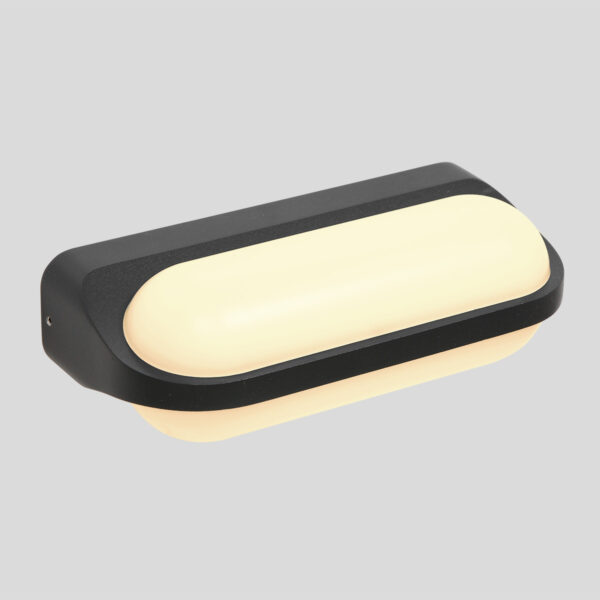 Steinhauer Siargao buitenlamp - wandlamp - 18 cm breed - ingebouwd LED - twee lichts - zwart - Image 14