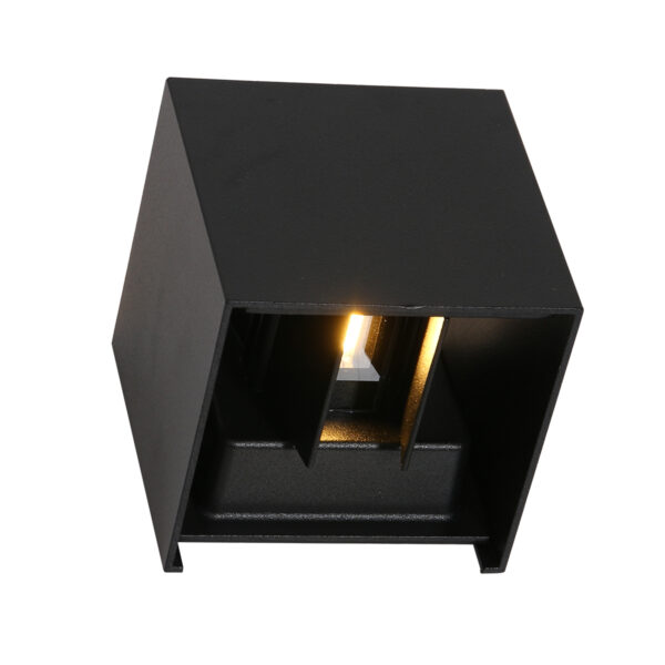 Steinhauer Cebu buitenlamp - vierkant 10 cm - lichtsensor - incl. ingebouwd LED - zwart - Image 16
