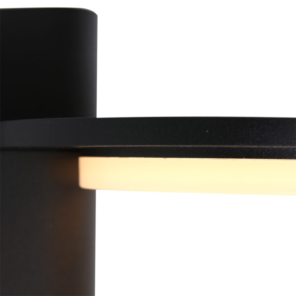Steinhauer Luzon Buitenlamp - wandlamp - ingebouwd LED - met dag en nacht sensor - zwart - Image 5