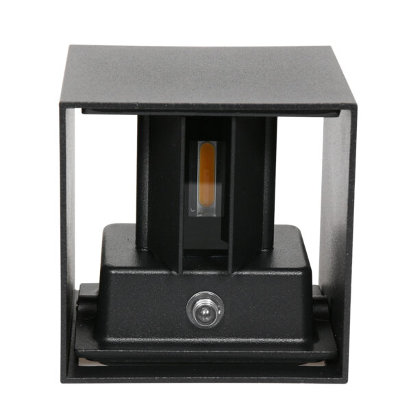 Steinhauer Cebu buitenlamp - vierkant 10 cm - lichtsensor - incl. ingebouwd LED - zwart - Image 10