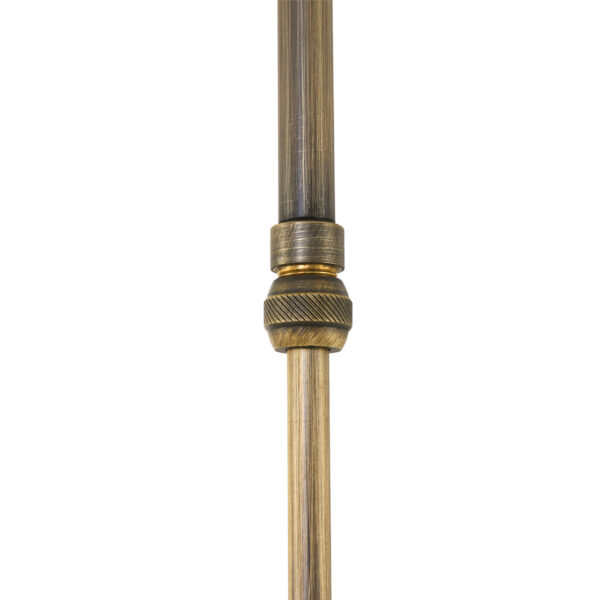 Steinhauer Capri hanglamp - drielichts - 112 cm breed - kap Ø30 cm - E27 - brons - Afbeelding 4