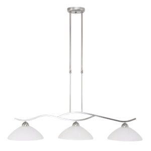 Steinhauer Capri hanglamp – In hoogte verstelbaar – E27 (grote fitting) – Staal