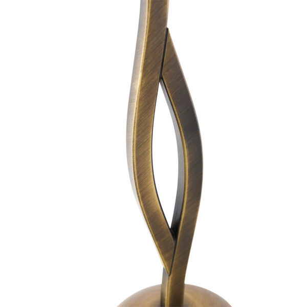 Steinhauer Capri hanglamp - Ø45 cm - glazen kap - E27 - brons - Image 3