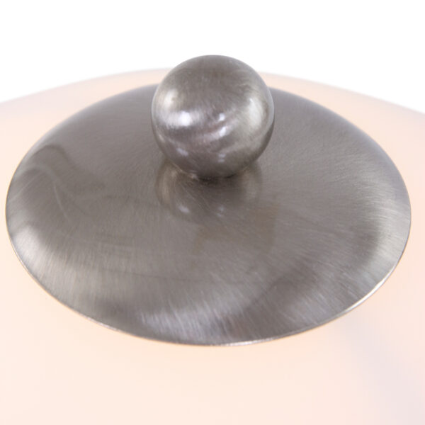 Steinhauer Capri schemer tafellamp - 45 cm hoog - kap Ø25 cm - E27 - staal - Image 4