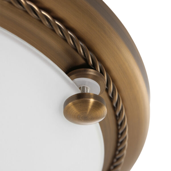 Steinhauer Ceiling and wall plafonnière - klassiek - brons - Ø 29 cm - E27 - brons - Image 4