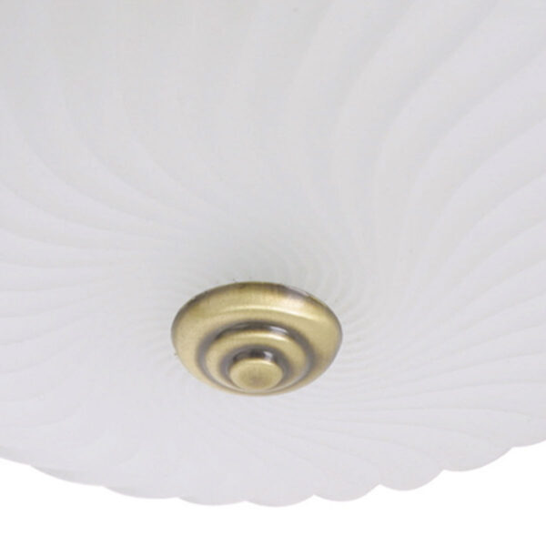 Steinhauer Ceiling plafonnière - met klassieke elementen - Ø 31 cm - E27 - brons - Image 4