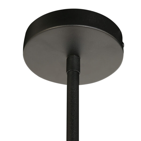 Steinhauer Constellation hanglamp – ø 90 cm – Draaibaar,In hoogte verstelbaar (na installatie) – E27 + GU10 – messing en zwart - Image 5