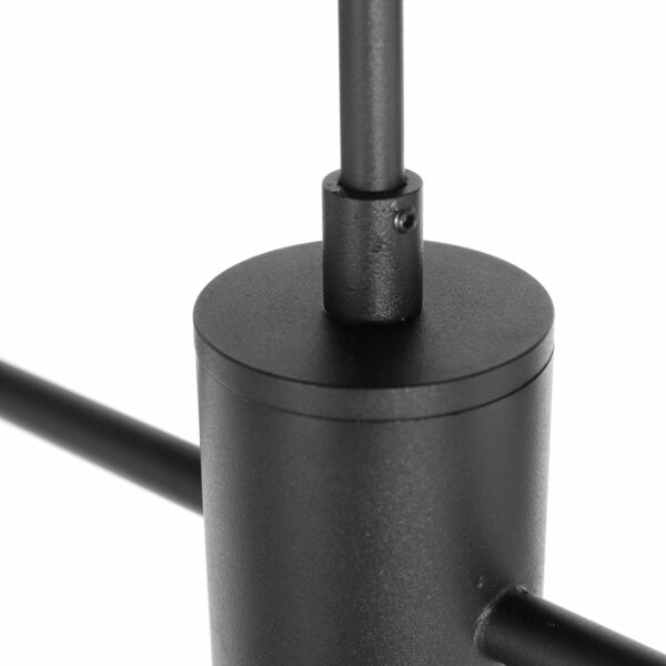 Steinhauer Constellation hanglamp – ø 90 cm – Draaibaar,In hoogte verstelbaar (na installatie) – E27 + GU10 – smokeglas en zwart - Image 11