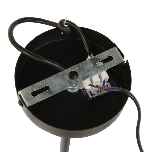 Steinhauer Constellation hanglamp – ø 90 cm – Draaibaar,In hoogte verstelbaar (na installatie) – E27 + GU10 – smokeglas en zwart - Image 14