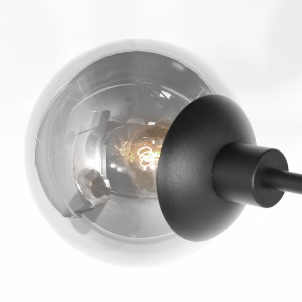 Steinhauer Constellation hanglamp – ø 90 cm – Draaibaar,In hoogte verstelbaar (na installatie) – E27 + GU10 – smokeglas en zwart - Image 10