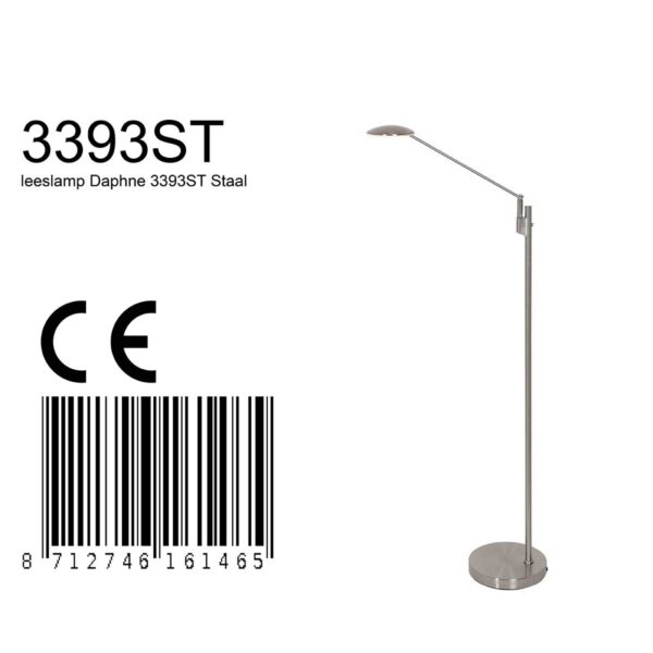 Steinhauer Daphne vloerlamp – Ingebouwd (LED) – staal - Image 7
