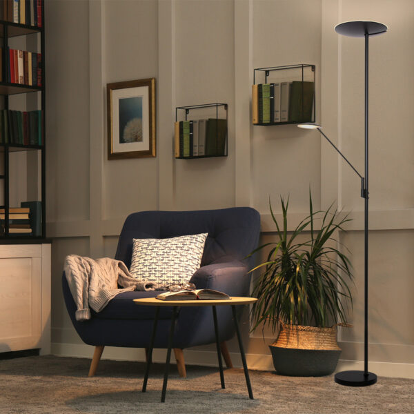 Vloerlamp met leeslampje Steinhauer Daphne - Image 3