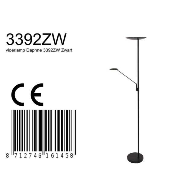 Vloerlamp met leeslampje Steinhauer Daphne - Image 8