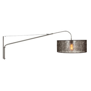 Steinhauer Elegant classy wandlamp – E27 (grote fitting) – Staal