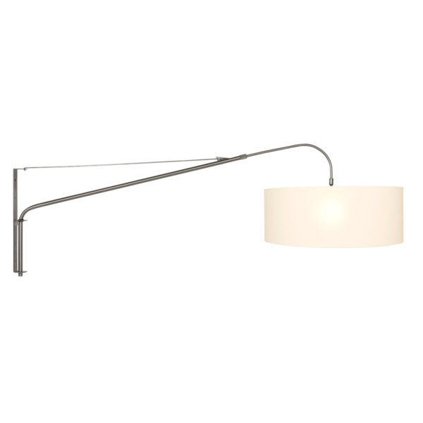 Steinhauer Elegant classy wandlamp – E27 (grote fitting) – Staal