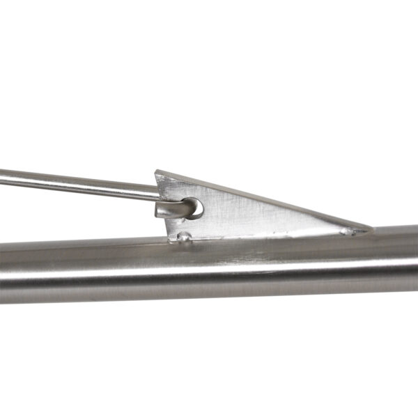 Steinhauer Elegant Classy wandlamp - kap ⌀50 cm - uittrekbaar tot 145 cm - zwart/wit snoer met schakelaar - staal en zilver - Image 3