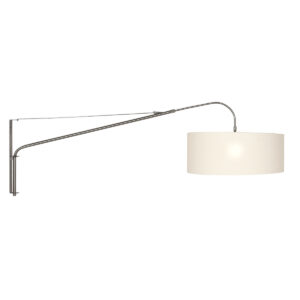 Steinhauer Elegant classy wandlamp – E27 (grote fitting) – Staal