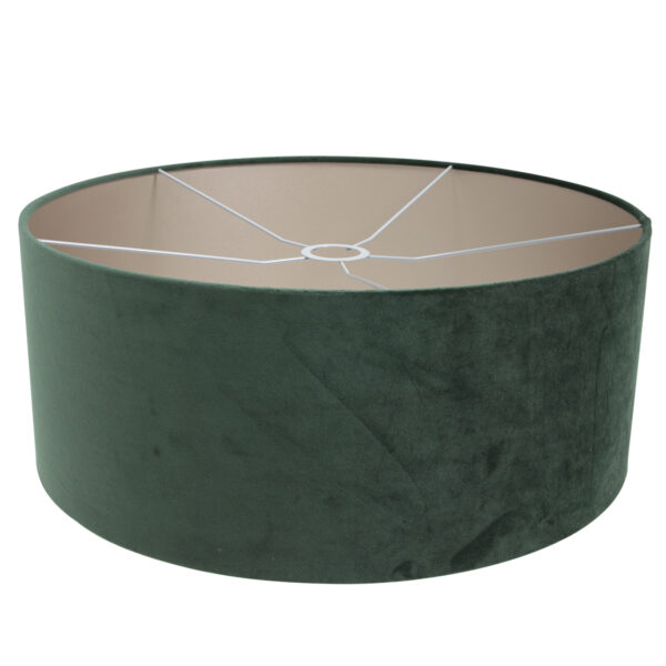 Steinhauer Elegant Classy wandlamp - kap ⌀50 cm - uittrekbaar tot 145 cm - zwart/wit snoer met schakelaar - staal en groen - Image 5