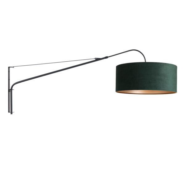 Steinhauer Elegant classy wandlamp – E27 (grote fitting) – Zwart