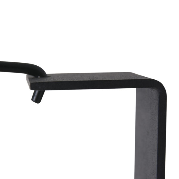Steinhauer Gramineus wandlamp - zwenkarm - 130cm lang - E27 - zonder kap - zwart - Image 9