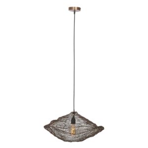 Steinhauer Feuilleter hanglamp – ø 51 cm – In hoogte verstelbaar – E27 (grote fitting) – Brons