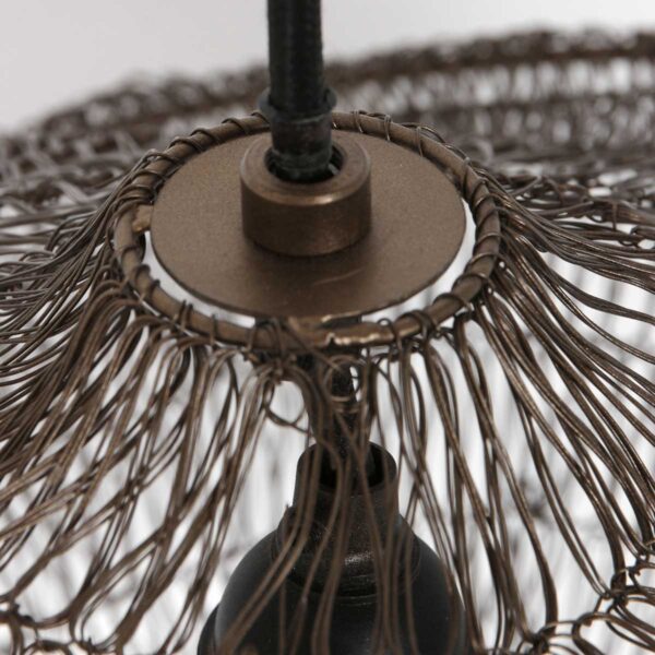Steinhauer Feuilleter hanglamp – E27 (grote fitting) – brons - Image 6