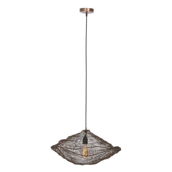 Steinhauer Feuilleter hanglamp – ø 51 cm – In hoogte verstelbaar – E27 (grote fitting) – Brons