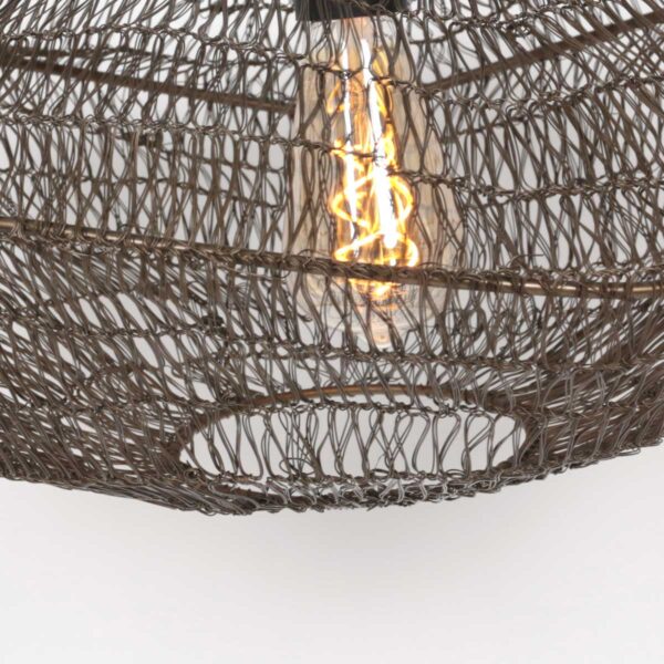 Steinhauer Feuilleter hanglamp – E27 (grote fitting) – brons - Image 10