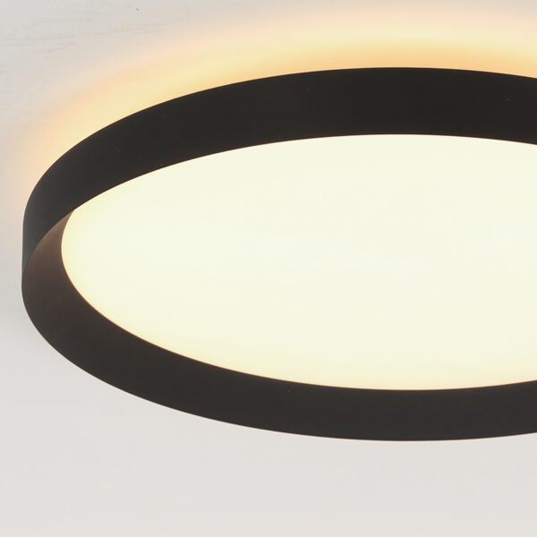 Steinhauer Flady plafonnieres – ø 40 cm – Ingebouwd (LED) – zwart - Image 4