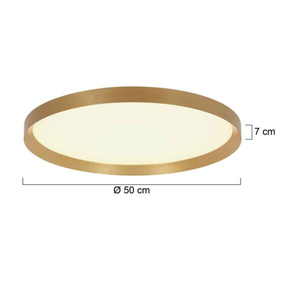 Steinhauer Flady plafonnieres – ø 50 cm – Ingebouwd (LED) – goud - Image 5