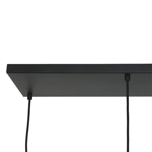 Steinhauer Flere hanglamp - zeslichts - E27 - in  hoogte verstelbaar - 140 cm breed - rookglas - Image 11